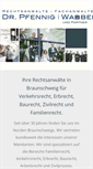 Mobile Screenshot of bs-law.de